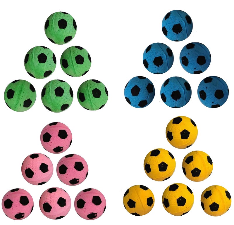 SHUYUE Foam Soccer Balls Cat Toys (Balls Cat Toys (24pcs)) - Image 3